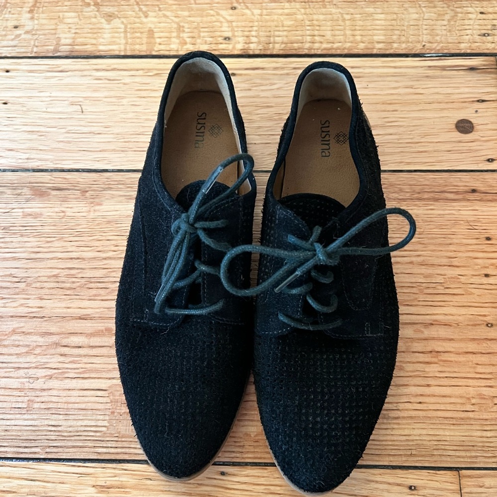 Susina Oxford Shoes Black 8 1/2